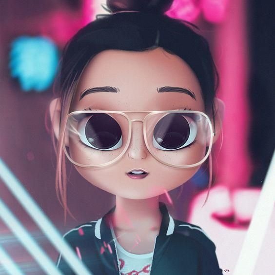 70+ Best Cartoon DP for girls – Whatsapp & Instagram DP - DP for Girls