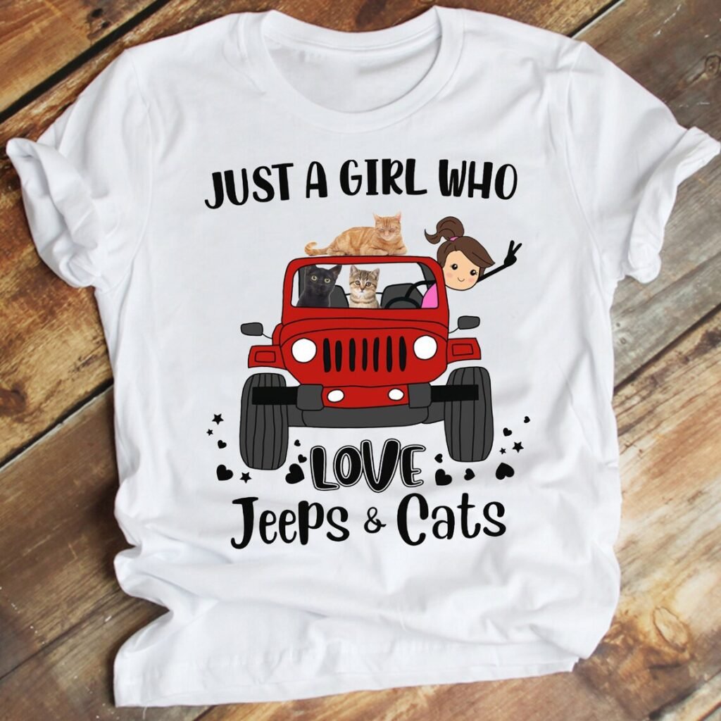 A girl a dog and her Jeep