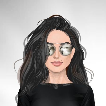cartoon dp for girls