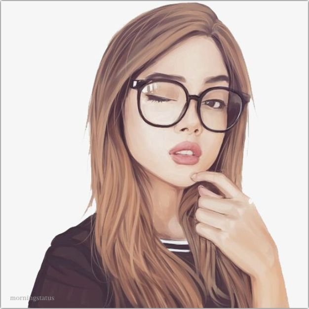 cartoon dp for girls